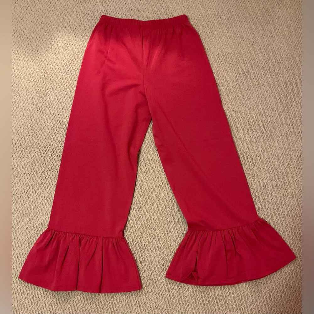 Matilda Jane Red Ruffles Size 12 New With Tag - Picture 2 of 7